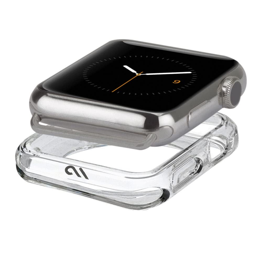 Case-Mate - Apple Watch Bumper Case - 38mm 40mm - NAKED TOUGH - Apple Watch Series 1 2 3 4 5 - Clear